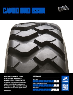 Гуми за строителни машини Camso GRD 533R 14.00R24