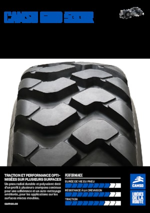 Гуми за строителни машини Camso GRD 533R 14.00R24