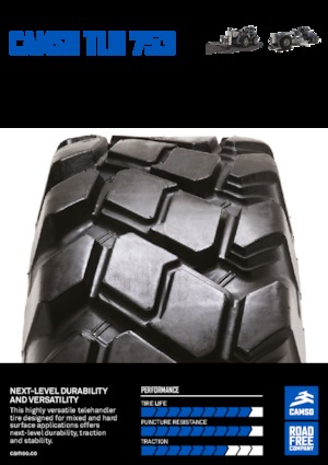 Гуми за строителни машини Camso TLH 753 14.00-24