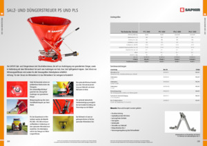 Контейнерни разпръсквачи Saphir PLS 500