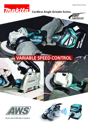 Акумулаторни ъглошлайфи Makita DGA413 