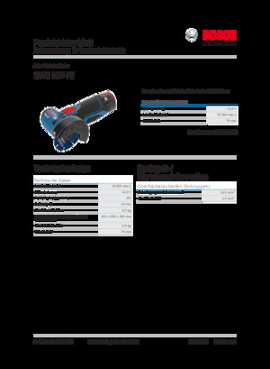 Акумулаторни ъглошлайфи Bosch GWS 12V-76