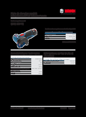 Акумулаторни ъглошлайфи Bosch GWS 12V-76
