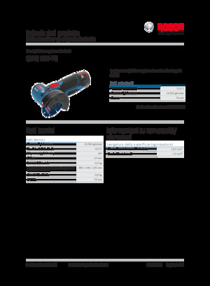 Акумулаторни ъглошлайфи Bosch GWS 12V-76