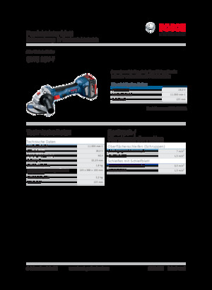 Акумулаторни ъглошлайфи Bosch GWS 18V-7