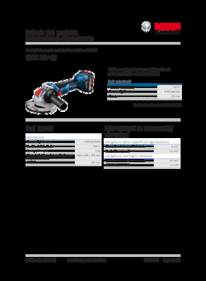 Акумулаторни ъглошлайфи Bosch GWX 18V-10