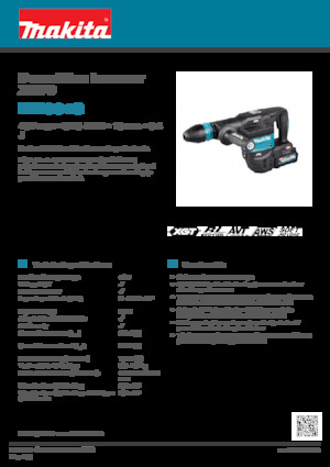 Акумулаторни чукове за разрушаване Makita HM001G