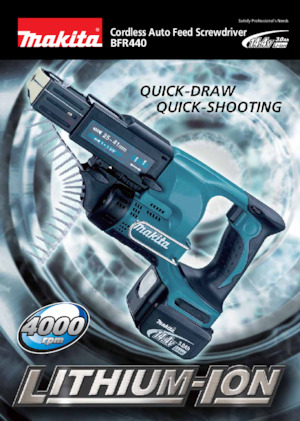 Акумулаторни бормашини и винтоверти Makita BFR440