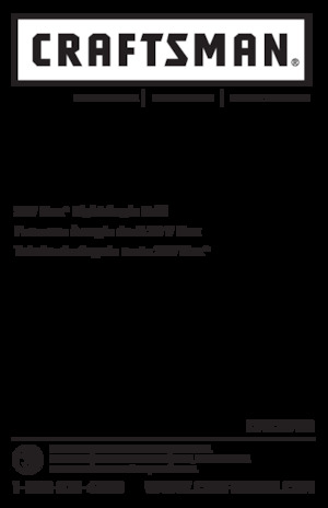 Акумулаторни бормашини и винтоверти Craftsman CMCD750B 
