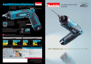 Акумулаторни бормашини и винтоверти Makita DF010D