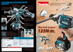 Акумулаторни бормашини и винтоверти Makita DHP481 