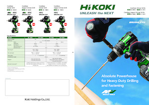 Акумулаторни бормашини и винтоверти HiKOKI DS36DC 