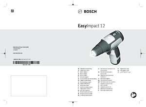 Акумулаторни бормашини и винтоверти Bosch EasyImpact 12