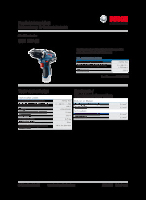 Акумулаторни бормашини и винтоверти Bosch GSR 12V-35