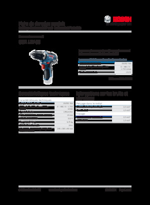 Акумулаторни бормашини и винтоверти Bosch GSR 12V-35