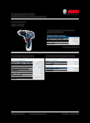 Акумулаторни бормашини и винтоверти Bosch GSR 12V-35