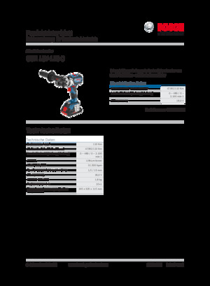 Акумулаторни бормашини и винтоверти Bosch GSR 18V-110 C