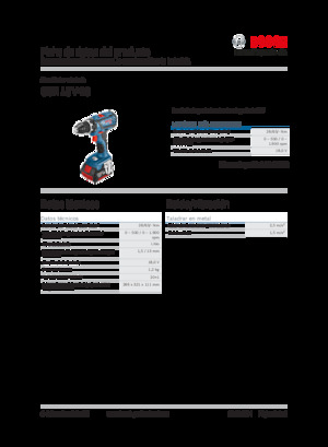 Акумулаторни бормашини и винтоверти Bosch GSR 18V-28