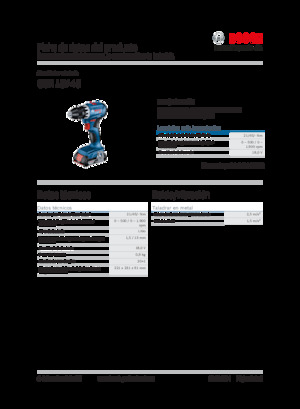 Акумулаторни бормашини и винтоверти Bosch GSR 18V-45