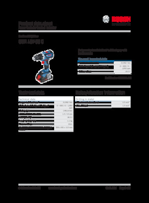 Акумулаторни бормашини и винтоверти Bosch GSR 18V-60 C