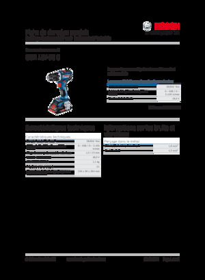 Акумулаторни бормашини и винтоверти Bosch GSR 18V-90 C