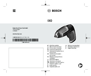 Акумулаторни бормашини и винтоверти Bosch IXO 7