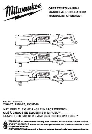 Акумулаторни ударни винтоверти и гаечни ключове Milwaukee 2564-20