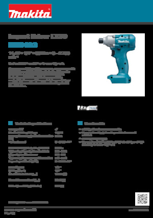 Акумулаторни ударни винтоверти и гаечни ключове Makita BTD103