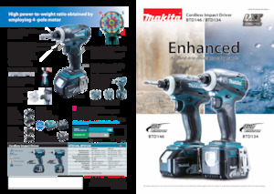 Акумулаторни ударни винтоверти и гаечни ключове Makita BTD134 