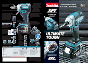 Акумулаторни ударни винтоверти и гаечни ключове Makita BTD136 