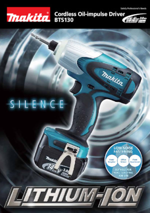 Акумулаторни ударни винтоверти и гаечни ключове Makita BTS130 