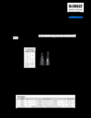 Акумулаторни ударни винтоверти и гаечни ключове DEWALT DCF860B