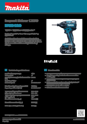 Акумулаторни ударни винтоверти и гаечни ключове Makita DTD129