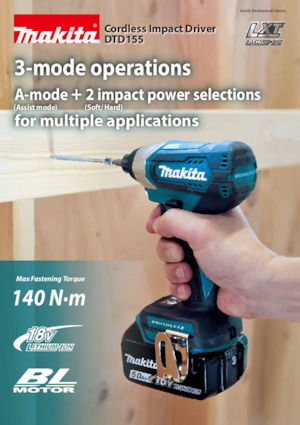 Акумулаторни ударни винтоверти и гаечни ключове Makita DTD155 