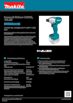 Акумулаторни ударни винтоверти и гаечни ключове Makita DTDA140