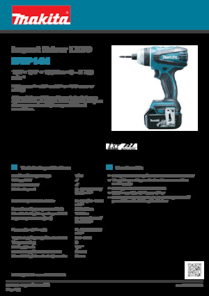 Акумулаторни ударни винтоверти и гаечни ключове Makita DTP141