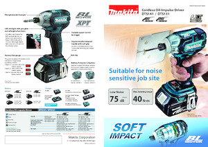 Акумулаторни ударни винтоверти и гаечни ключове Makita DTS141