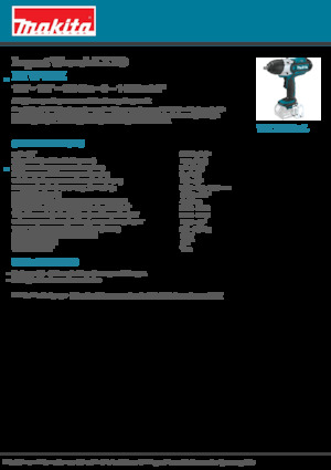 Акумулаторни ударни винтоверти и гаечни ключове Makita DTW450Z