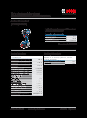 Акумулаторни ударни винтоверти и гаечни ключове Bosch GDR 18V-210 C