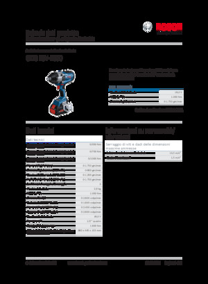 Акумулаторни ударни винтоверти и гаечни ключове Bosch GDS 18V-1000