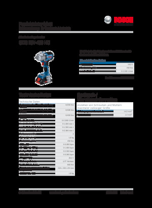 Акумулаторни ударни винтоверти и гаечни ключове Bosch GDS 18V-450 HC