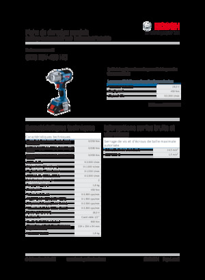 Акумулаторни ударни винтоверти и гаечни ключове Bosch GDS 18V-450 HC