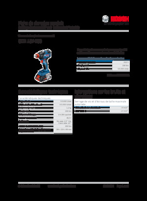 Акумулаторни ударни винтоверти и гаечни ключове Bosch GDX 18V-200