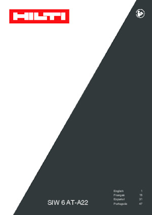 Акумулаторни ударни винтоверти и гаечни ключове Hilti SIW 6AT-A22 
