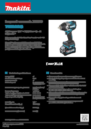 Акумулаторни ударни винтоверти и гаечни ключове Makita TW008G