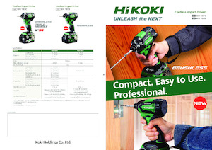 Акумулаторни ударни винтоверти и гаечни ключове HiKOKI WH18DE