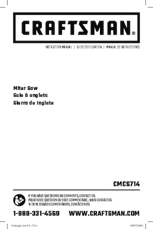 Акумулаторни пробивни триони Craftsman CMCS714M1 