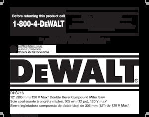 Акумулаторни пробивни триони DEWALT DHS716AB