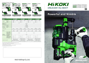 Акумулаторни къртачи SDS HiKOKI DH3628DC