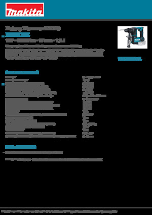 Акумулаторни къртачи SDS Makita DHR171Z